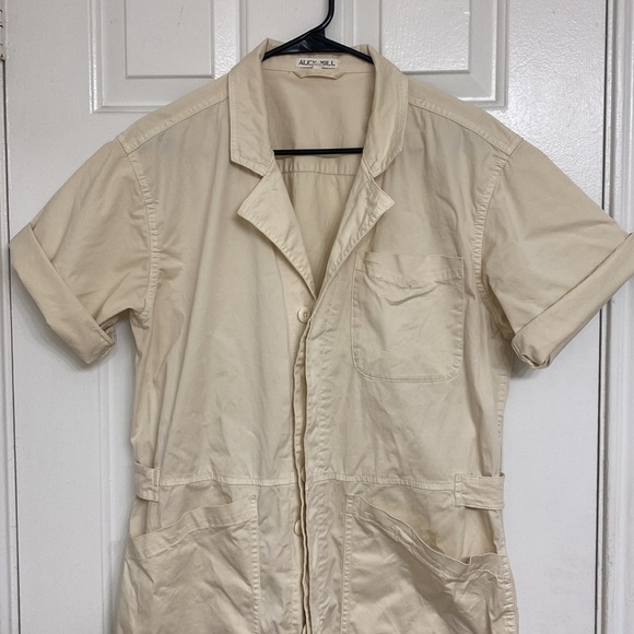 ALEX MILL STANDARD SHORT-SLEEVE JUMPSUIT - Picture 7 of 11